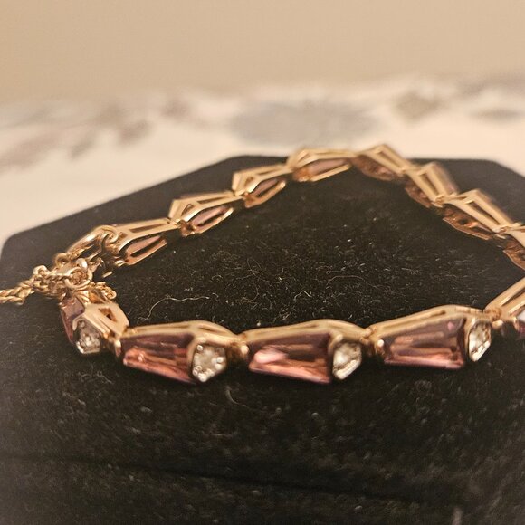 NWOT Swarovski Ortyx Triangle-Cut Bracelet - Picture 3 of 7